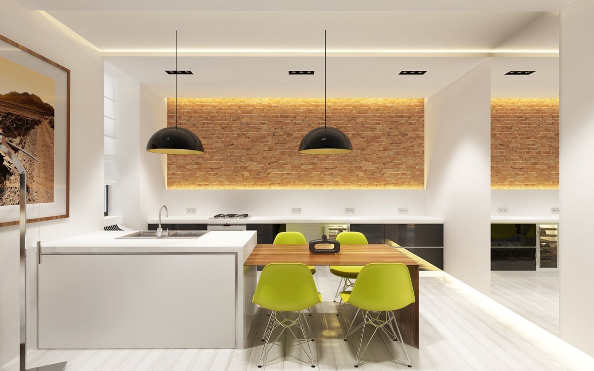 kitchen in the studio