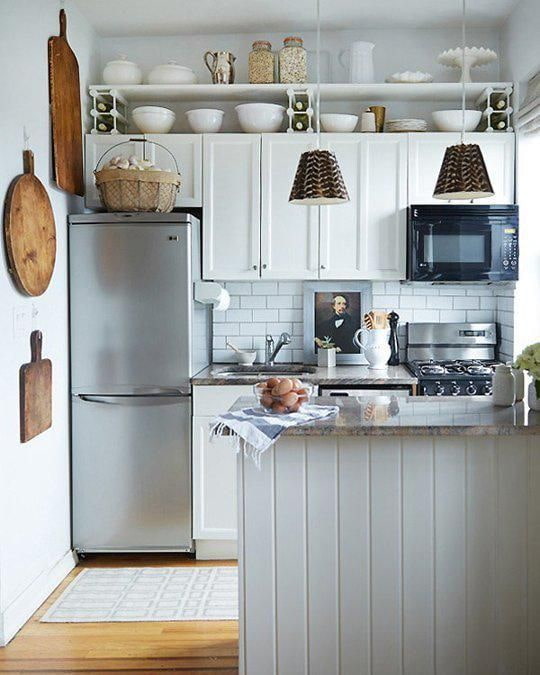 Dishes on the cabinets