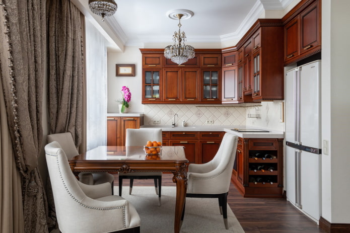 Kitchen in a classic style