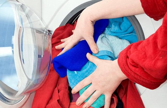 Overloaded washing machine