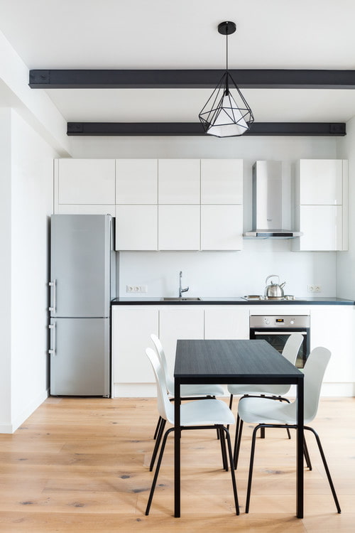 linear kitchen