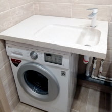 Sink over washing machine-0