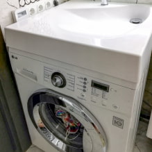 Sink over washing machine-3