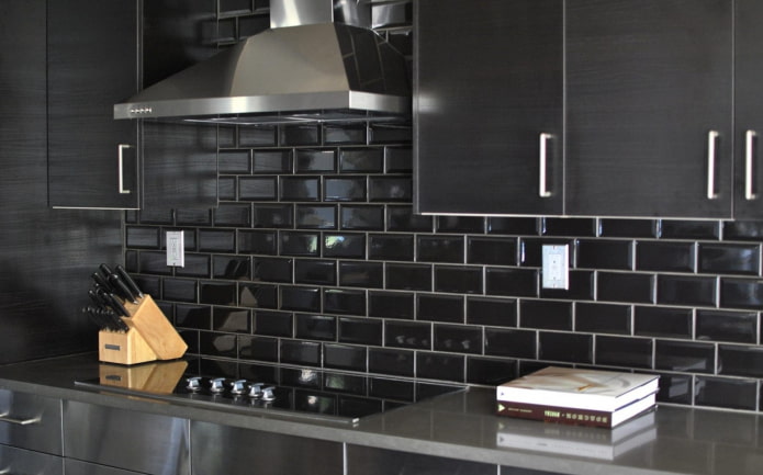 Black tile
