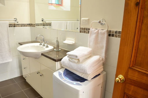square top-loading washing machine