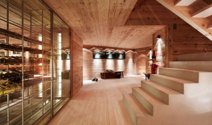 Basement in the house