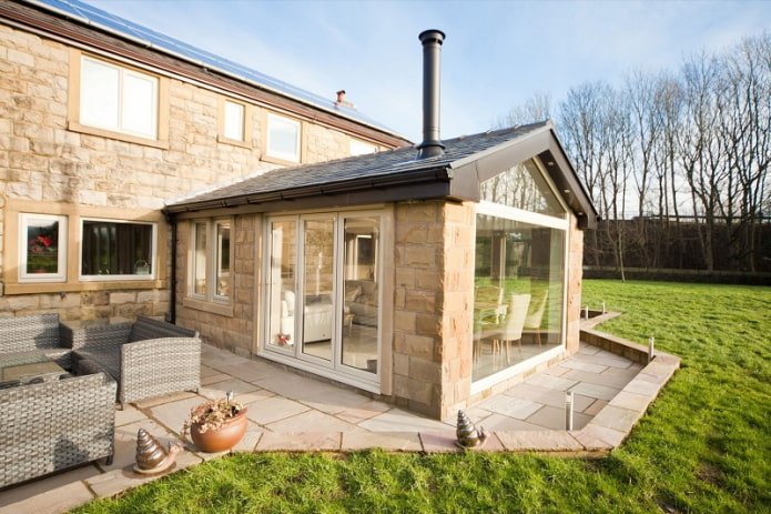 Extension to the house