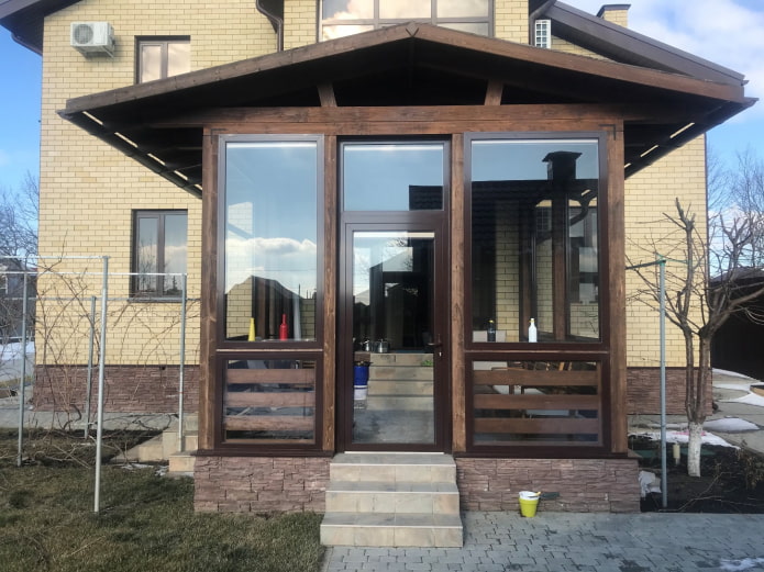 Glazed porch