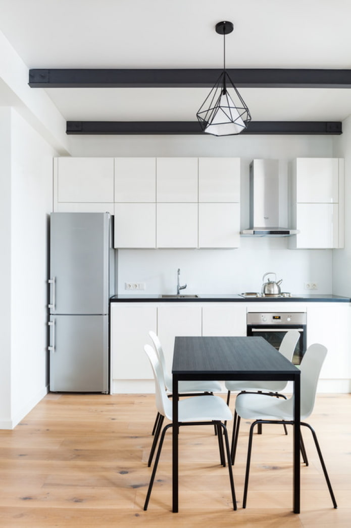 linear kitchen layout