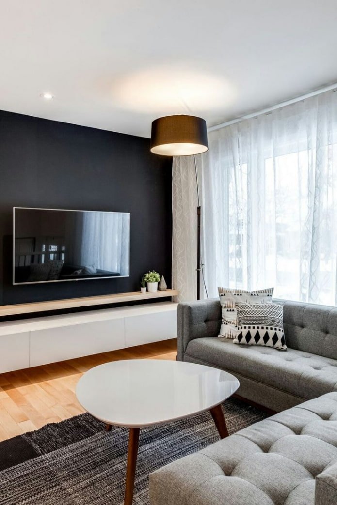 gray corner sofa