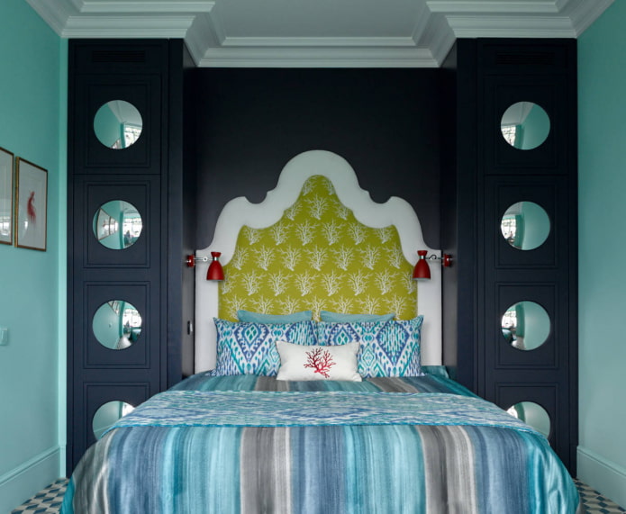 bright headboard