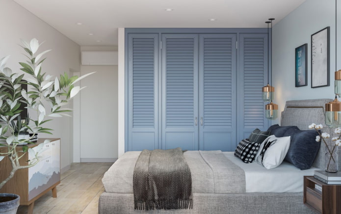 louvered doors for the closet