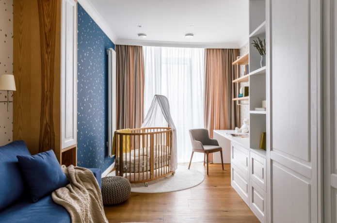 nursery for children with an age difference