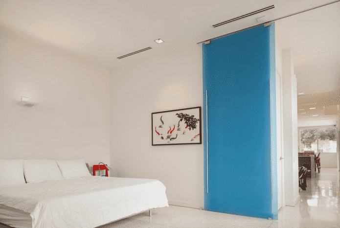 sliding doors in the interior