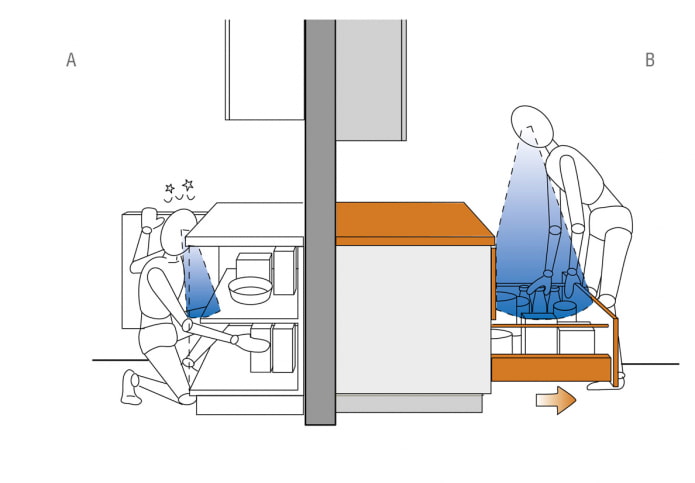 lower cabinets for the kitchen