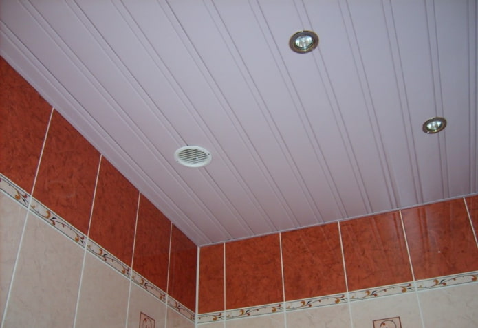 plastic slatted suspended structure