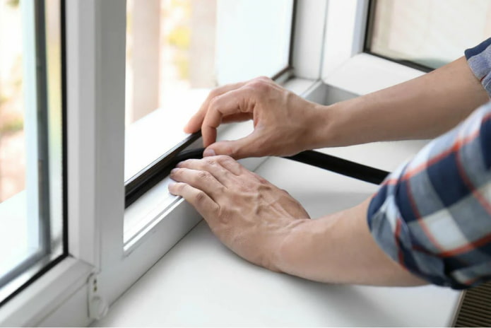 replacing the PVC window seal