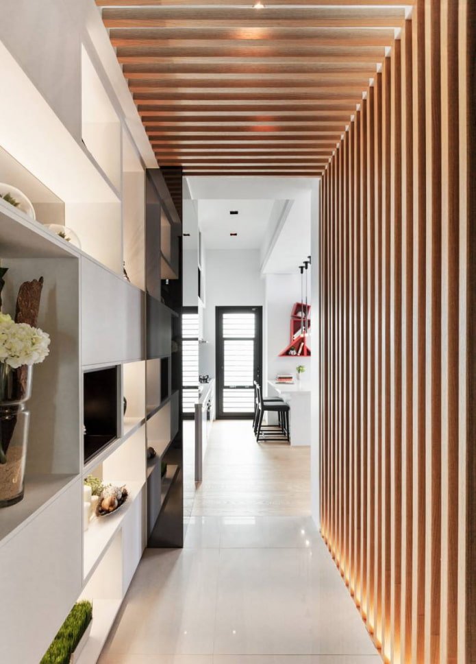 slat hallway