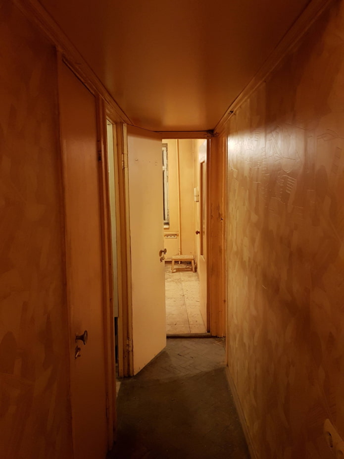 Hallway before