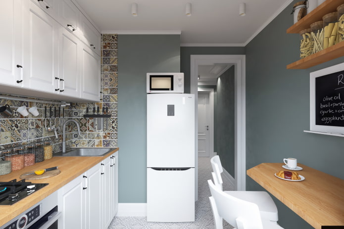kitchen in a Khrushchevka