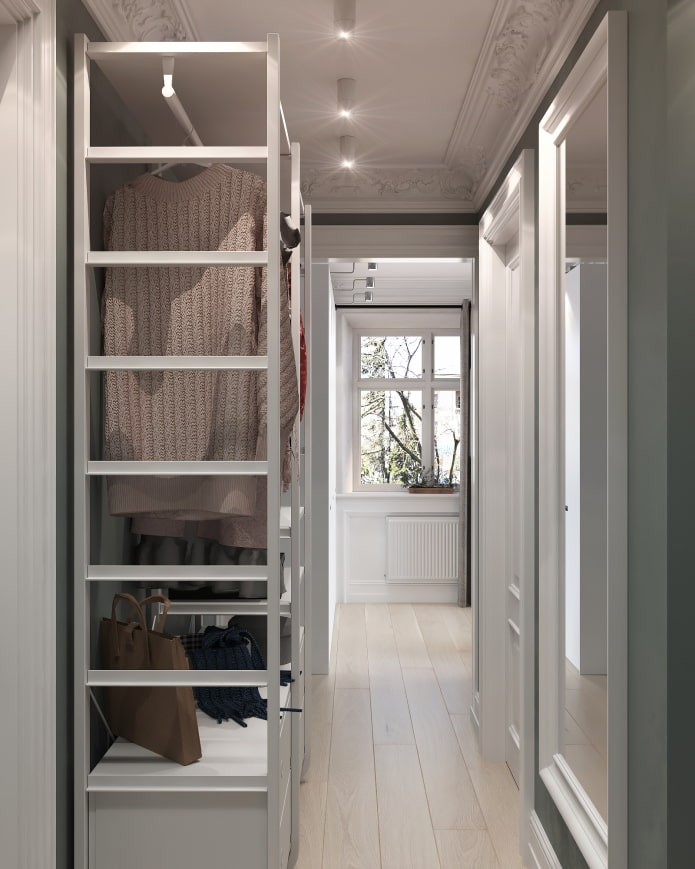 Hallway view from the entrance
