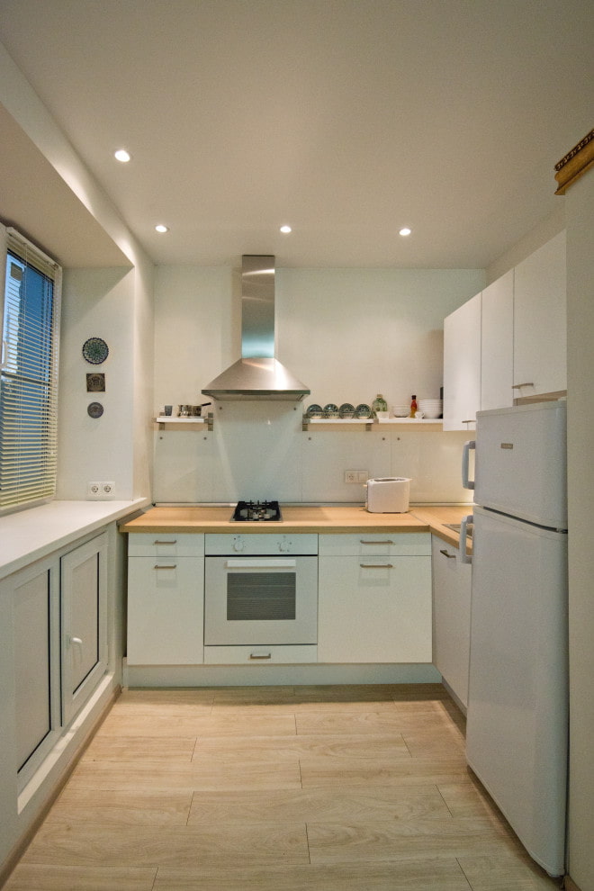 kitchen renovation in a Khrushchev building