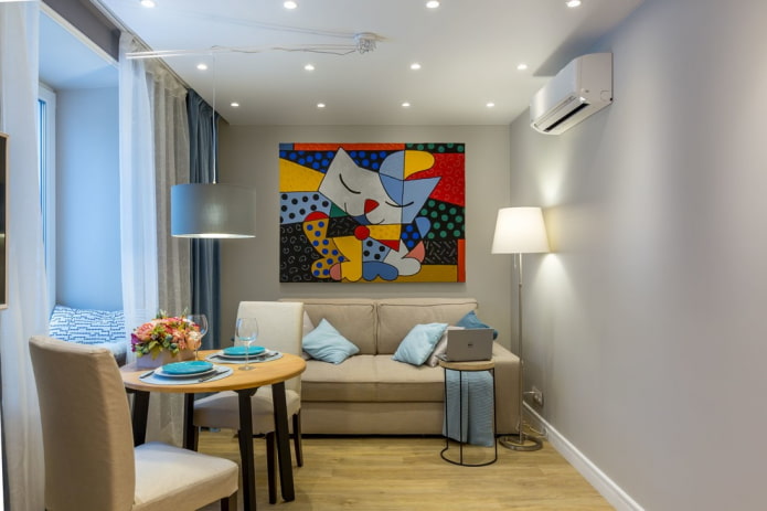lighting in a Khrushchev apartment
