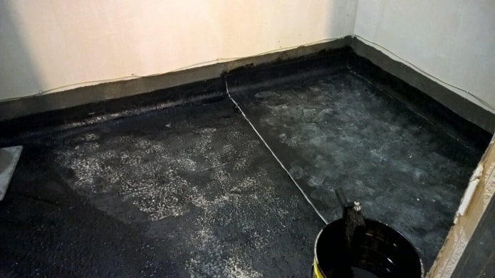 Bathroom waterproofing