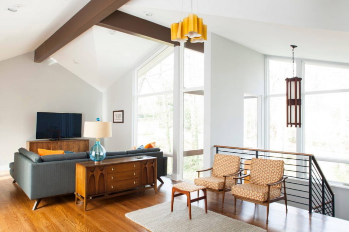 retro style home interior