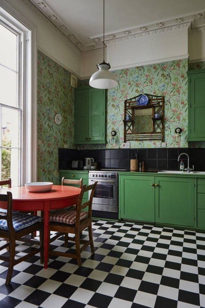 retro style kitchen