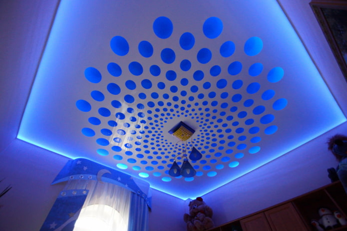 floating carved fabric