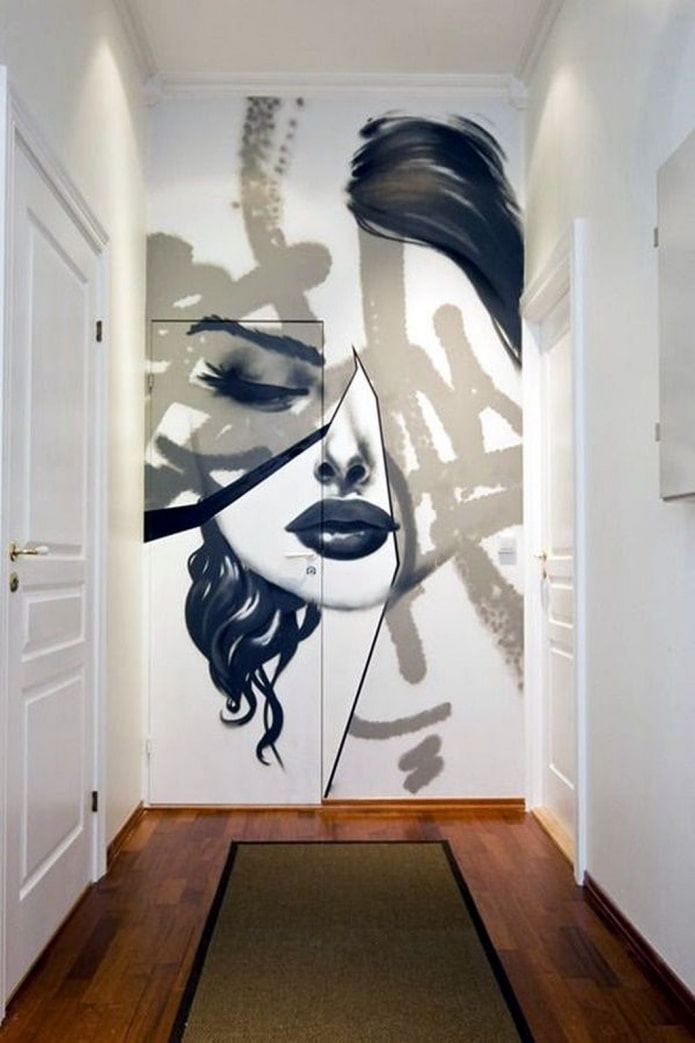 painting on the wall