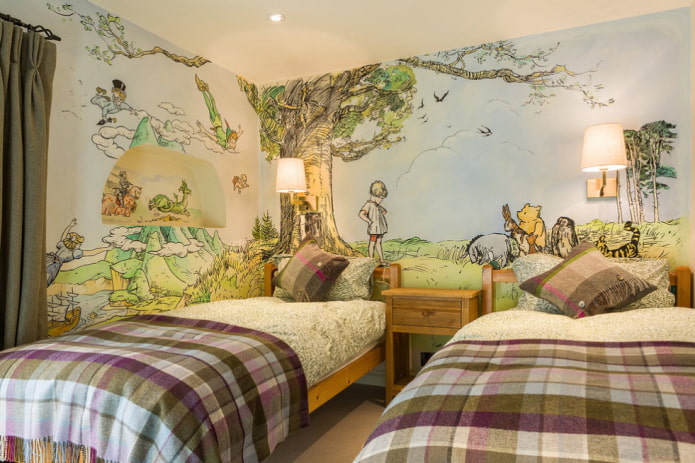 fairy tale characters in the nursery
