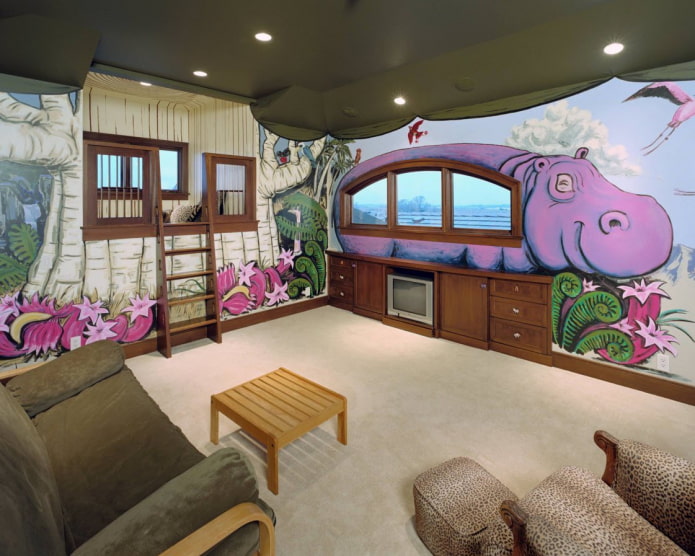 bright tree house