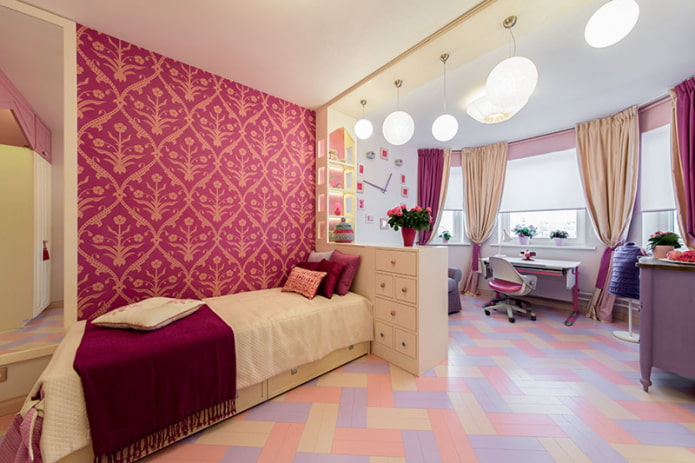 pink children's room