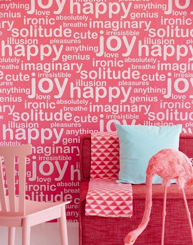 wallpaper with inscriptions
