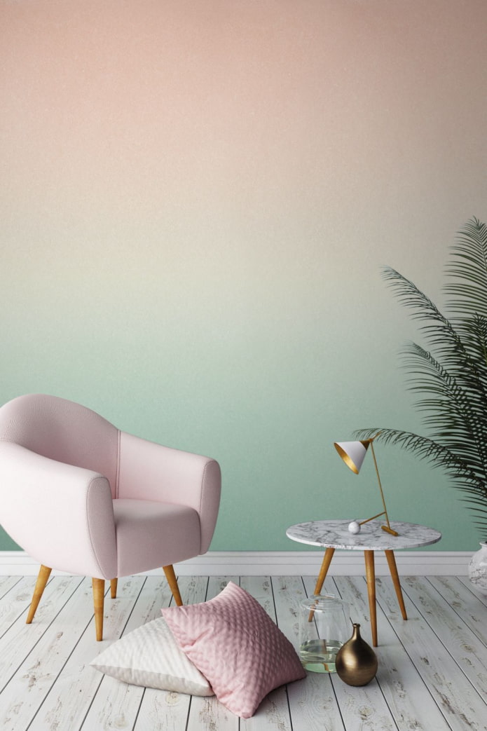 pink and mint wallpaper