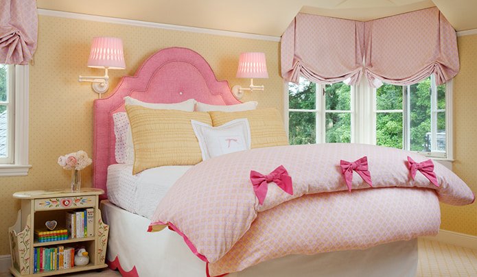 pink textiles