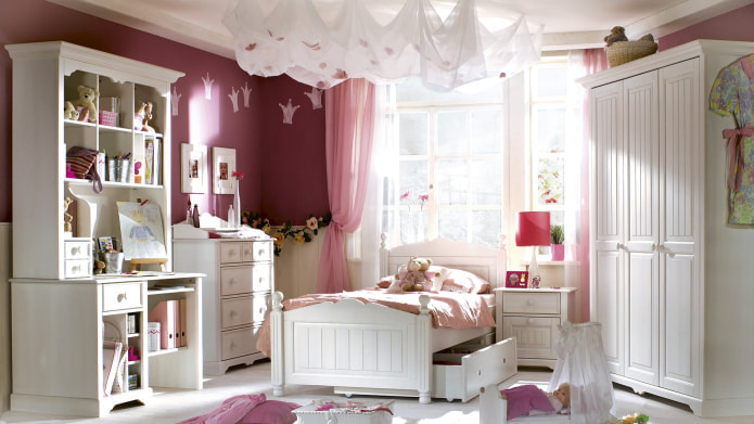 veil in the nursery