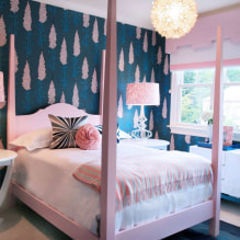 Pink curtains design ideas in the interior-3