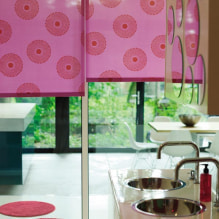 Pink curtains design ideas in the interior-4