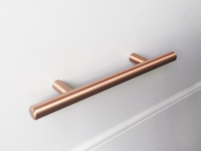 copper handle railing