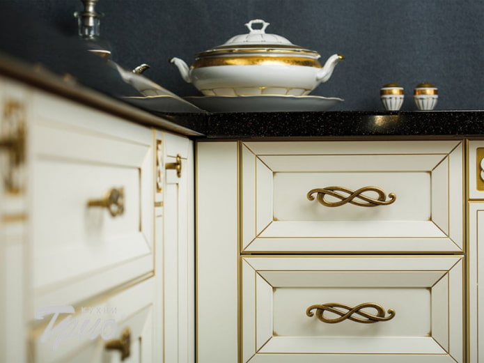 twisted furniture handles 