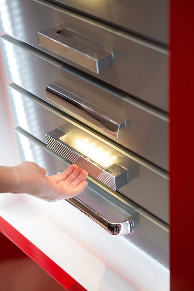 backlit furniture handle