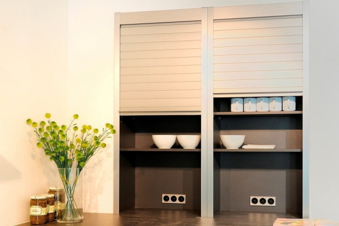 roller blind instead of a door