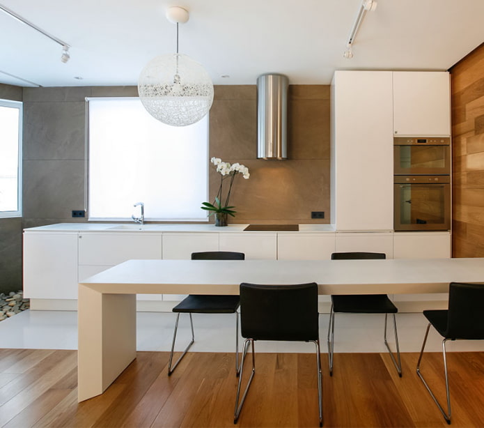 white roller blind