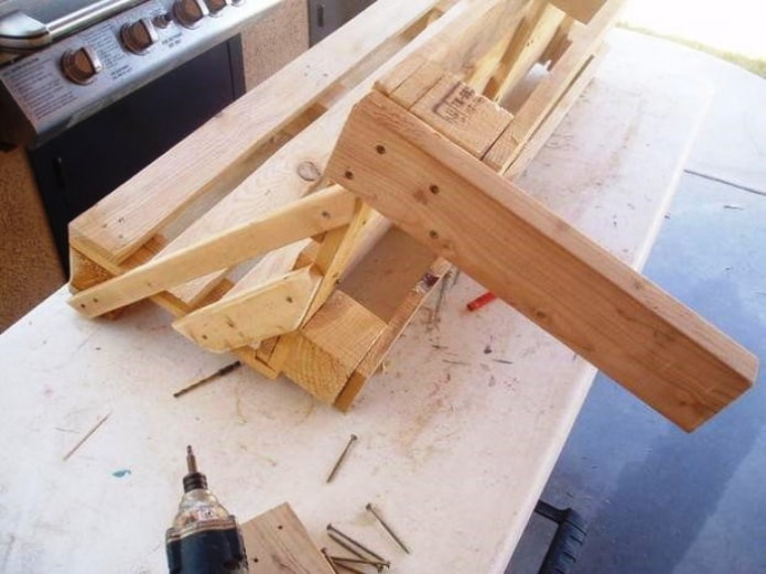 assembling the legs