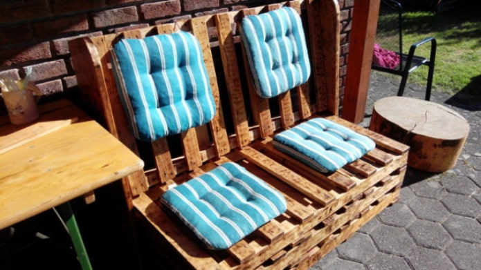 pallet bench
