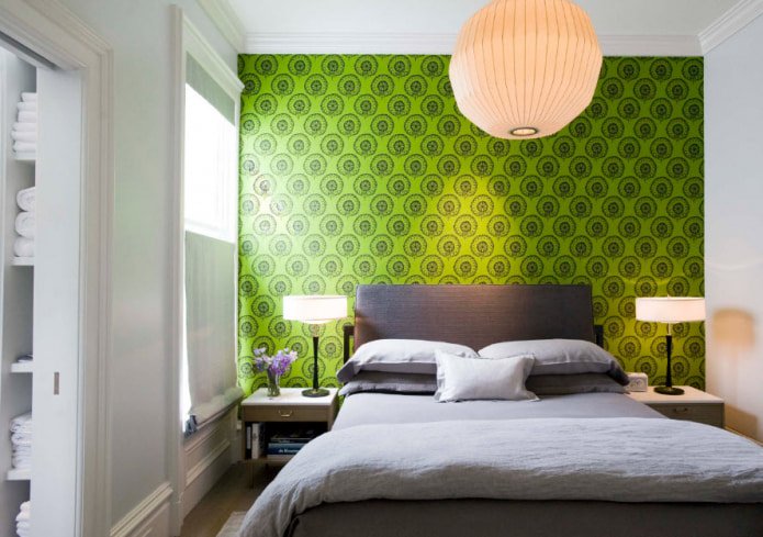 light green and black wallpaper