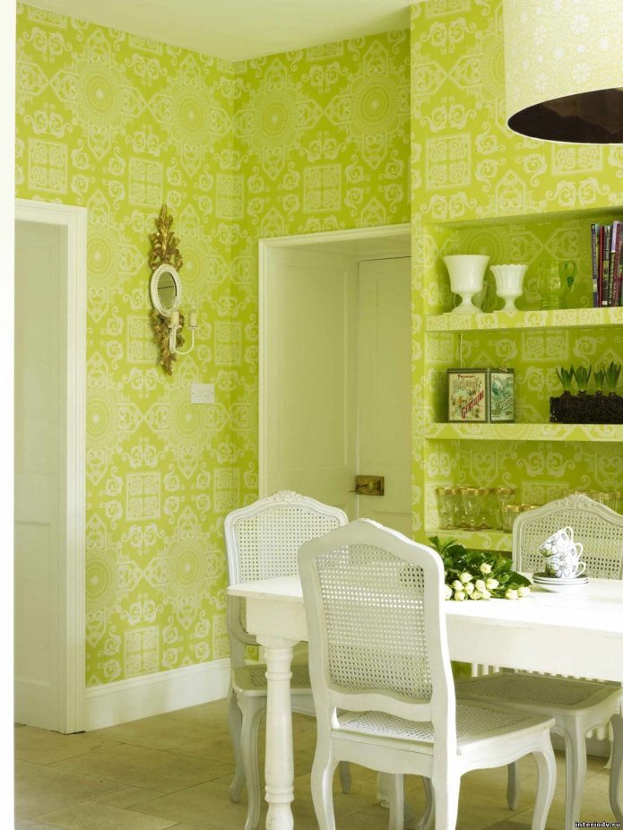 salad green walls